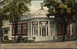 Pratt's Memorial Library, Shelburne Falls, Mass.