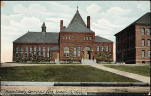 Public library, Central Hill Park, Somerville, Mass.