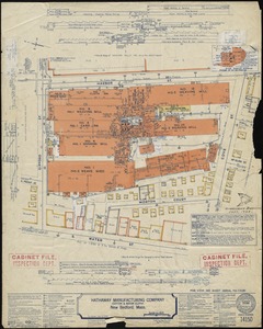 Hathaway Manufacturing Company (Cotton & Rayon Cloth), New Bedford, Mass. [insurance map]