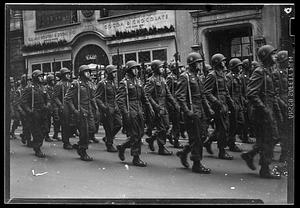 82nd Airborne Div. parade, Victory Park, 1946
