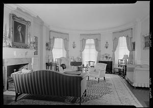 George B. Parker House, Salem, interior