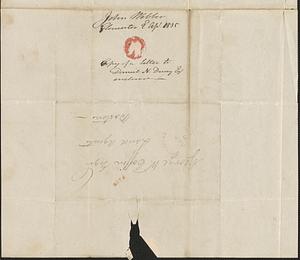 John Webber to George Coffin, 2 April 1835