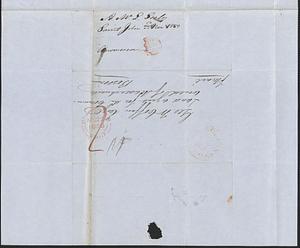 A. W. L. Seely to George Coffin, 22 November 1850