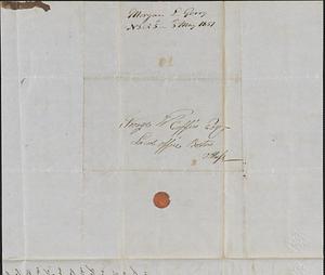 Morgan L. Gerry to George Coffin, 5 May 1851