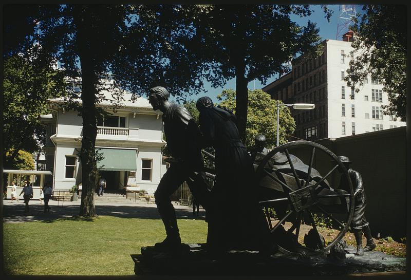 Handcart Pioneer Monument, Salt Lake City, Utah