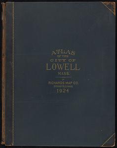 Richards standard atlas of the city of Lowell, Massachusetts