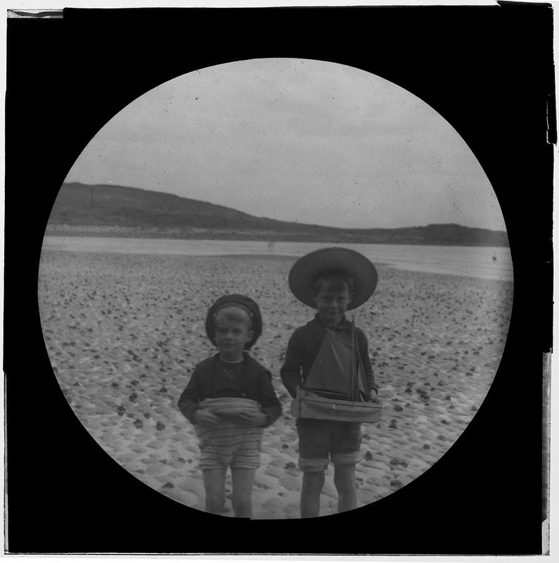 Children on a beach