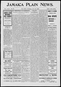 Jamaica Plain News, July 21, 1906