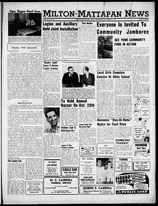 Milton Mattapan News, October 16, 1947