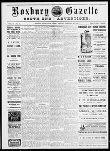 Roxbury Gazette and South End Advertiser, January 30, 1891