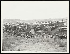 Rear view of Shanty Town.
