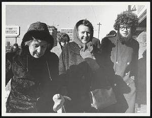 Different times - one thought demonstrating anti Vietnam draft.