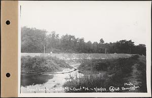 Contract No. 14, East Portion, Wachusett-Coldbrook Tunnel, West Boylston, Holden, Rutland, spoil bank, Shaft 1, West Boylston, Mass., Sep. 30, 1929