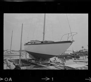 Power’s Yacht Yard sloop “Quill”