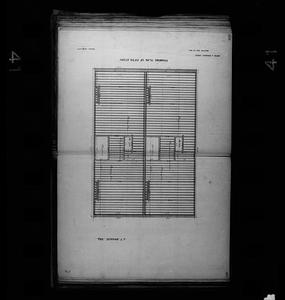 Framing plan of fifth story, 113-115 Beacon Street, Boston, Massachusetts