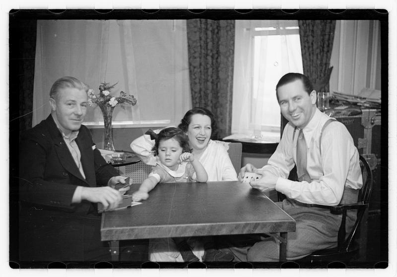 Bebe Daniels and family