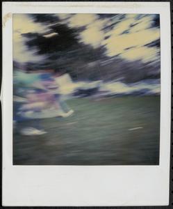 Playing in a field