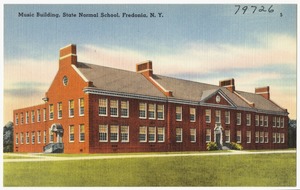 Music building, State Normal School, Fredonia, N. Y.