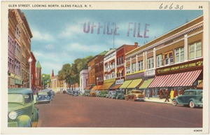 Glen Street looking north, Glens Falls, N. Y.