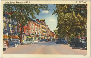 Main Street, Gouverneur, N. Y.
