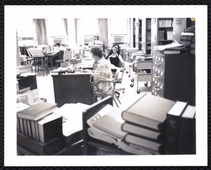 Library - Sanders work area