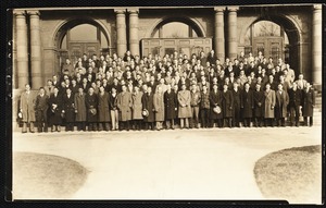 Men students enrolled at Fitchburg State Teachers College.