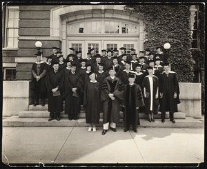 Summer school 1936 faculty and teachers who completed credit for B.S. in education.