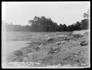 Distribution Department, Low Service Spot Pond Reservoir, Mortar Cove, Section 6 (compare with Landscape Architects' photograph No. 21), Stoneham, Mass., Jul. 20, 1900