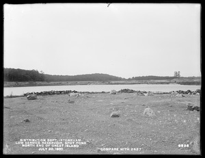 Distribution Department, Low Service Spot Pond Reservoir, north end of Great Island (compare with No. 2637), Stoneham, Mass., Jul. 20, 1900