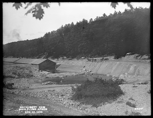 Wachusett Dam, apron at end of main flume, Clinton, Mass., Aug. 20, 1900