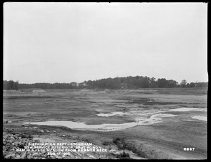 Distribution Department, Low Service Spot Pond Reservoir, Dam No. 10 and Lark Meadow, from Hammer Neck, Stoneham, Mass., Aug. 17, 1900
