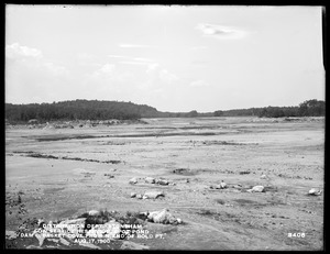 Distribution Department, Low Service Spot Pond Reservoir, Dam No. 8 and Basket Cove, from north end of Bold Point, Stoneham, Mass., Aug. 17, 1900