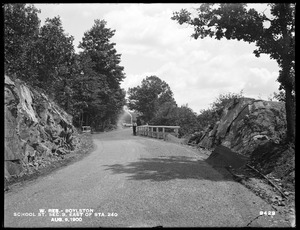 Wachusett Reservoir, School Street, Section 3, east of station 240, Boylston, Mass., Aug. 9, 1900