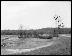 Distribution Department, Low Service Spot Pond Reservoir, Dam No. 9, Stoneham, Mass., Sep. 4, 1900