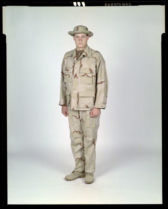 IPD, uniform, battledress, desert