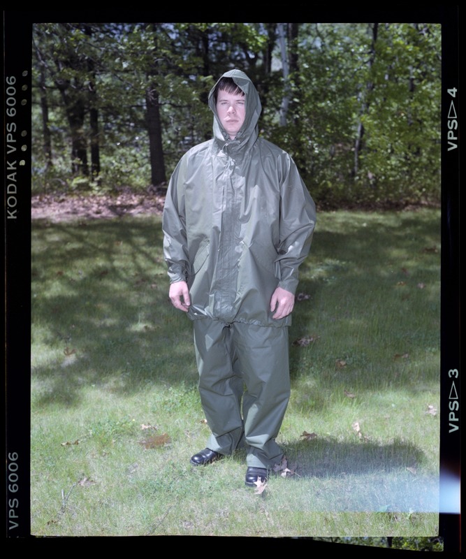Raincoat and rain pants