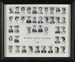 Barre High School 1960