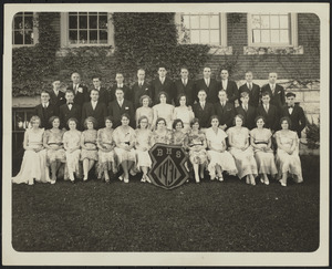 Barre High School graduating class on Class Day 1931