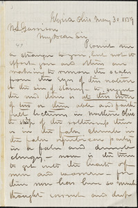 Letter from R. Redington, Elyria, Ohio, to William Lloyd Garrison, 1859 May 30