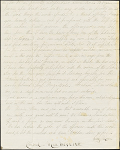 Letter from Mary Rice, Concord, Mass[achusetts], to William Lloyd Garrison, 1865 May 7