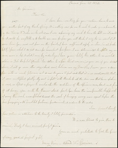 Letter from Mary Rice, Concord, [Massachusetts], to William Lloyd Garrison, 1865 June 28