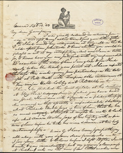 Letter from Nathaniel Peabody Rogers, Concord, [New Hampshire], to William Lloyd Garrison, 1843 Sept[ember] 14