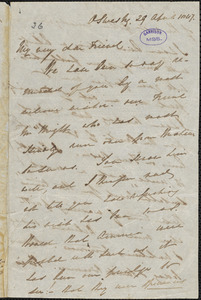 Letter from Charles Sabins to William Lloyd Garrison, 1847 April 29