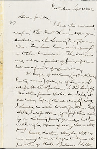 Letter from Gerrit Smith, Peterboro, [New York], to William Lloyd Garrison, 1852 Sept[ember] 11