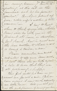 Letter from Caroline Maria Seymour, Los Angeles, [California], to William Lloyd Garrison, 1876 March 9