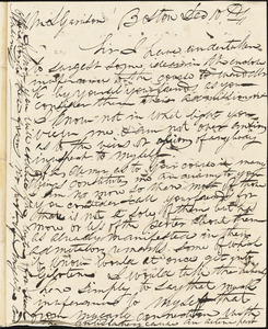 Letter from John Cutts Smith, Boston, [Massachusetts], to William Lloyd Garrison, 1841 Dec[ember] 10