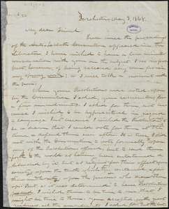 Letter from Increase S. Smith, Dorchester, [Boston, Massachusetts], to William Lloyd Garrison, 1848 May 3