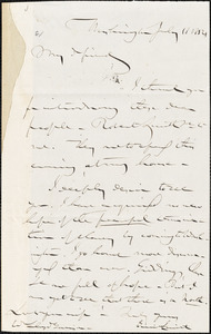 Letter from Gerrit Smith, Washington, [District of Columbia], to William Lloyd Garrison, 1854 July 16