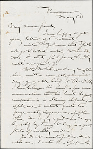 Letter from Gerrit Smith, Peterboro, [New York], to William Lloyd Garrison, [18]63 May 5