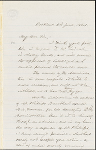 Letter from Charles Augustus Stackpole, Portland, [Maine], to William Lloyd Garrison, 1864 June 6th